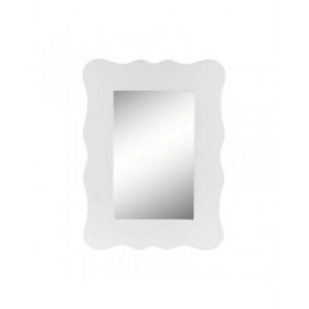 Specchio da parete Versa CAGLIARI Bianco Fusion 2 x 80 x 60 cm