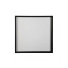 Quadro Versa Bianco Nero Cristallo 2 x 30 x 30 cm