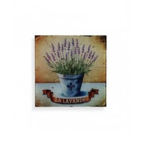 Quadro Versa Lavanda Cristallo 1 x 30 x 30 cm