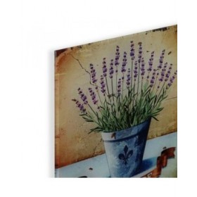 Quadro Versa Lavanda Cristallo 1 x 30 x 30 cm