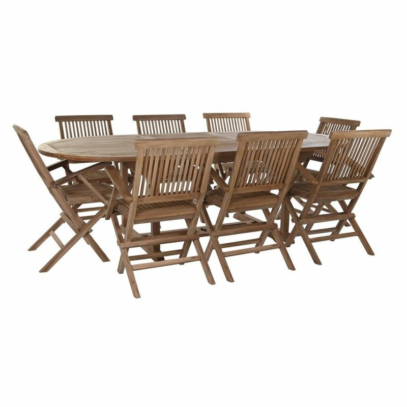 Tavolo con sedie DKD Home Decor 90 cm 180 x 120 x 75 cm