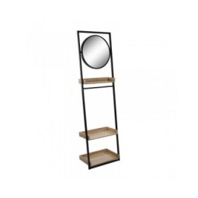 Scaffale da Bagno Versa Specchio Legno MDF 30,5 x 180 x 52 cm