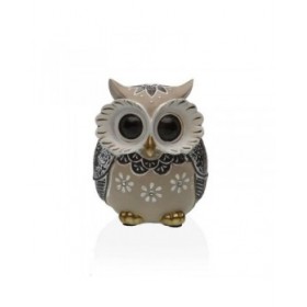 Statua Decorativa Versa Gufo 7 x 11 x 8,5 cm