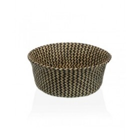 Cesta Decorativa Versa Nero Alghe marine Ø 28 cm