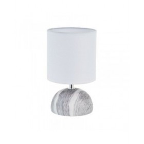 Lampada da tavolo Versa Nero Ceramica 14 x 23,5 x 14 cm