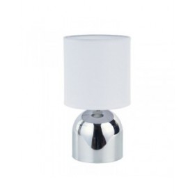 Lampada da tavolo Versa Argentato Metallo 14 x 25 x 14 cm
