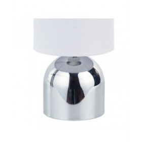 Lampada da tavolo Versa Argentato Metallo 14 x 25 x 14 cm