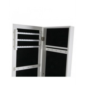 Specchio da parete Versa Bianco Specchio Legno MDF Minimalista 33,5 x 153 x 35,2 cm