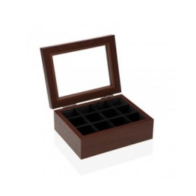 Scatola-Portagioie Versa Legno 12,7 x 6 x 16,4 cm