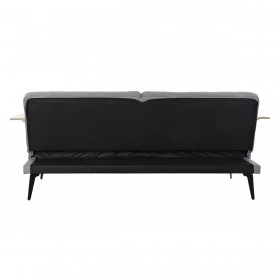 Divano Letto DKD Home Decor Marrone Grigio Metallo Città 203 x 87 x 81 cm