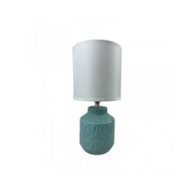 Lampada da tavolo Versa Lizzy Azzurro Ceramica 13 x 26,5 x 10 cm