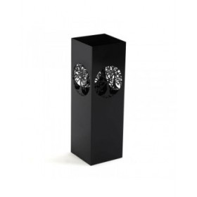 Portaombrelli Versa Albero della vita Nero Metallo Ferro 15 x 49 x 15 cm