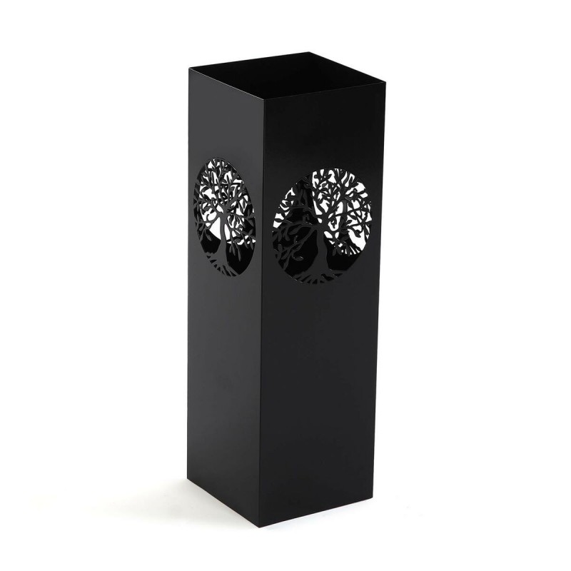 Portaombrelli Versa Albero della vita Nero Metallo Ferro 15 x 49 x 15 cm