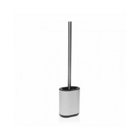 Scopino per il Bagno Versa Bianco Acciaio polipropilene 7,7 x 48,5 x 11,4 cm