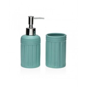 Set da Bagno Versa Azzurro Dolomite 6,8 x 17 x 6,8 cm