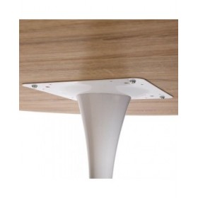 Tavolo da Pranzo Versa Lia Metallo Legno MDF 120 x 73 x 120 cm