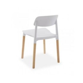 Sedia Versa Bianco 45 x 76 x 42 cm (4 Unità)