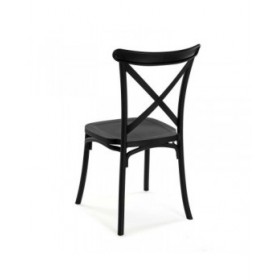 Sedia Versa Nero 43 x 88 x 43 cm (4 Unità)