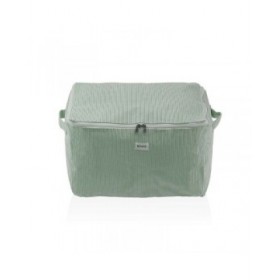 Scatole Portaoggetti Versa Corduroy 38 x 26 x 26 cm Verde