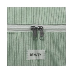 Scatole Portaoggetti Versa Corduroy 38 x 26 x 26 cm Verde