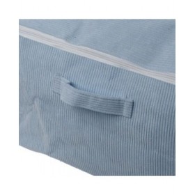 Scatole Portaoggetti Versa Corduroy 38 x 26 x 26 cm Azzurro