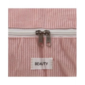 Scatole Portaoggetti Versa Corduroy 40 x 25 x 50 cm Rosa