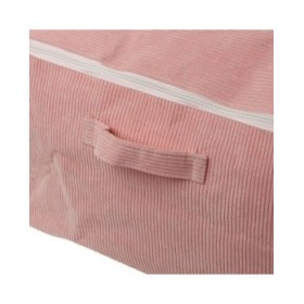 Scatole Portaoggetti Versa Corduroy 40 x 25 x 50 cm Rosa
