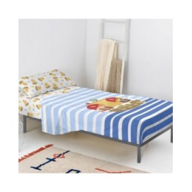 Set di Lenzuola HappyFriday Happynois Pirate Ship Multicolore Singolo 2 Pezzi