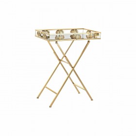 Console DKD Home Decor Dorato Metallo Cristallo 56 x 36 x 71 cm (2 Unità)