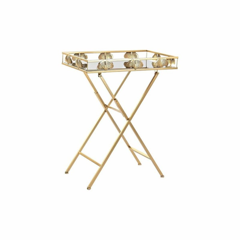 Console DKD Home Decor Dorato Metallo Cristallo 56 x 36 x 71 cm (2 Unità)