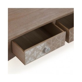 Tavolino da Caffè Versa Lyra Legno di paulownia Legno MDF 60 x 41 x 110 cm