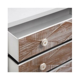 Cassettiera Versa Sira Legno di pino Legno MDF 34 x 76 x 80 cm