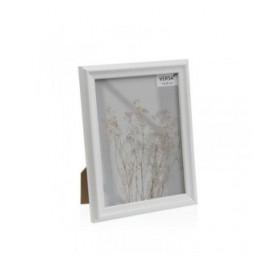 Portafoto Versa Bianco Legno MDF Vintage