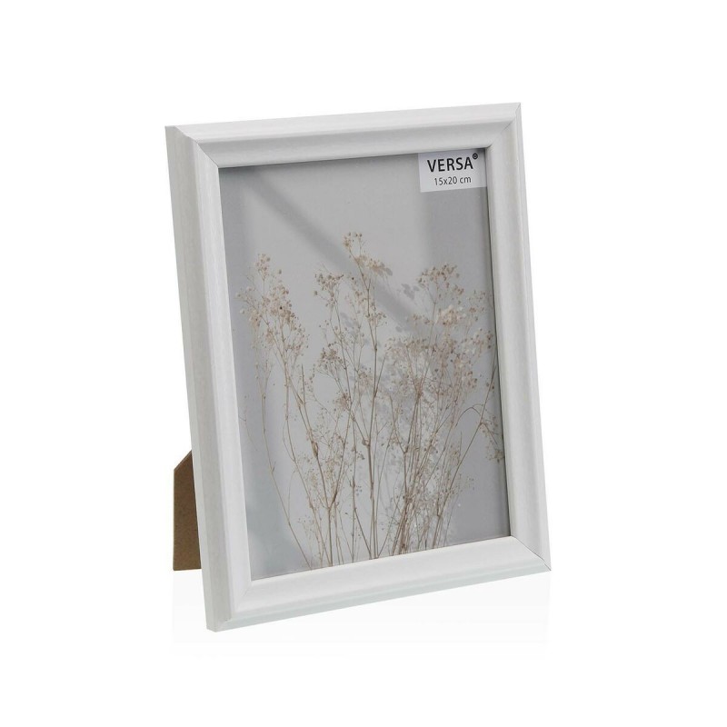 Portafoto Versa Bianco Legno MDF Vintage