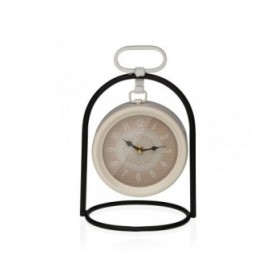 Orologio da Tavolo Versa Metallo Mandala 19,2 x 32,5 x 21,5 cm