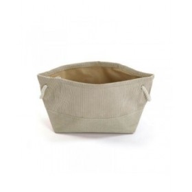 Cestino Multiuso Versa Corduroy 27 x 26 x 27 cm