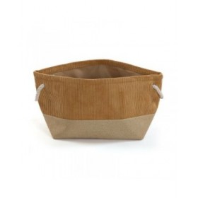 Cestino Multiuso Versa Corduroy 29 x 27 x 39 cm