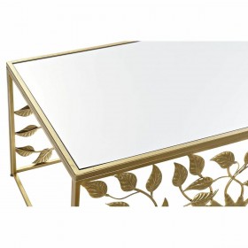 Tavolino da Caffè DKD Home Decor Metallo Specchio 110 x 60 x 46 cm