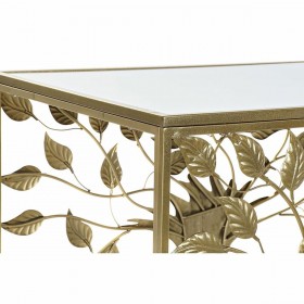 Tavolino da Caffè DKD Home Decor Metallo Specchio 110 x 60 x 46 cm
