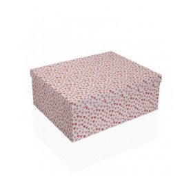 Set di Scatole Decorative Versa Amore Rosso Cartone Cuori (15 Pezzi)