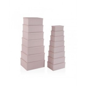 Set di Scatole Decorative Versa Cartone (15 Pezzi)