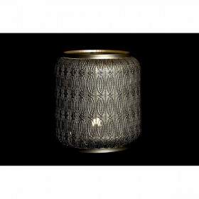 Tavolo aggiuntivo DKD Home Decor Dorato Metallo Arabo (42 x 42 x 44 cm)