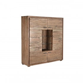 Armadio DKD Home Decor   145 x 40 x 153 cm Cristallo Marrone Acacia