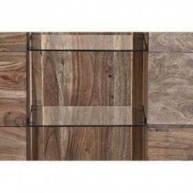 Credenza DKD Home Decor Marrone Cristallo Acacia (175 x 40 x 78 cm)
