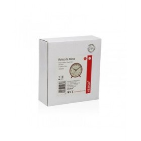 Orologio da Tavolo Versa Zeal Rosso Plastica 5,4 x 11,8 x 11 cm