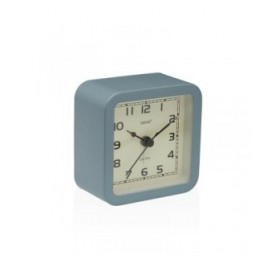 Orologio da Tavolo Versa Alvo Azzurro Plastica 4,5 x 8,5 x 8,5 cm