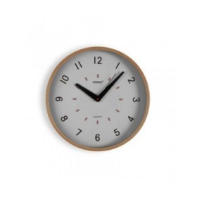 Orologio da Parete Versa Bianco Plastica 4 x 30 x 30 cm