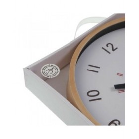 Orologio da Parete Versa Bianco Plastica 4 x 30 x 30 cm
