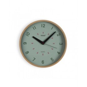 Orologio da Parete Versa Verde Plastica 4 x 30 x 30 cm