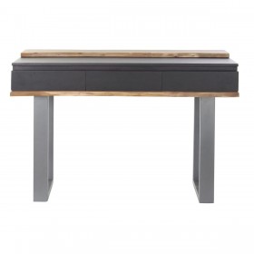 Ingresso DKD Home Decor 115 x 40 x 80 cm Nero Legno Marrone Grigio scuro Legno di mango